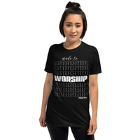 Workship Kurzärmeliges Unisex-T-Shirt