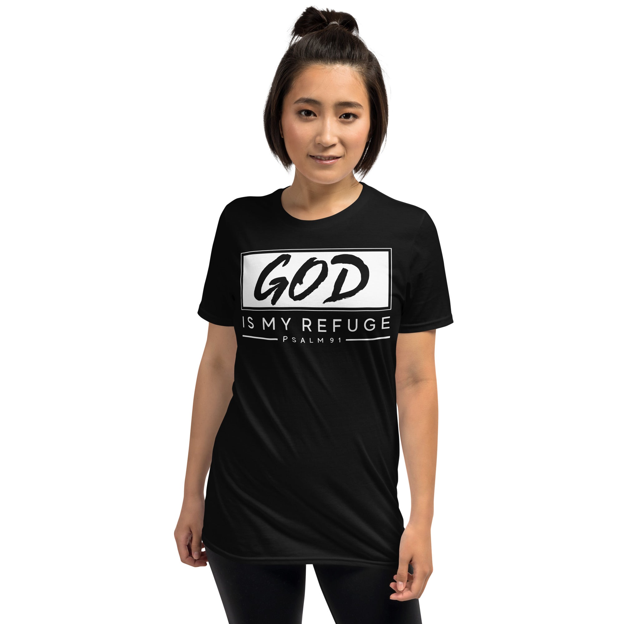 God is my refuge Unisex-T-Shirt