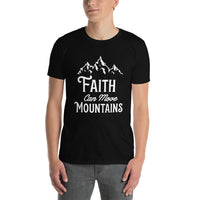Faith mountain Kurzärmeliges Unisex-T-Shirt