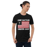 One nation Kurzärmeliges Unisex-T-Shirt