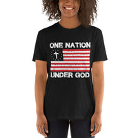 One nation Kurzärmeliges Unisex-T-Shirt