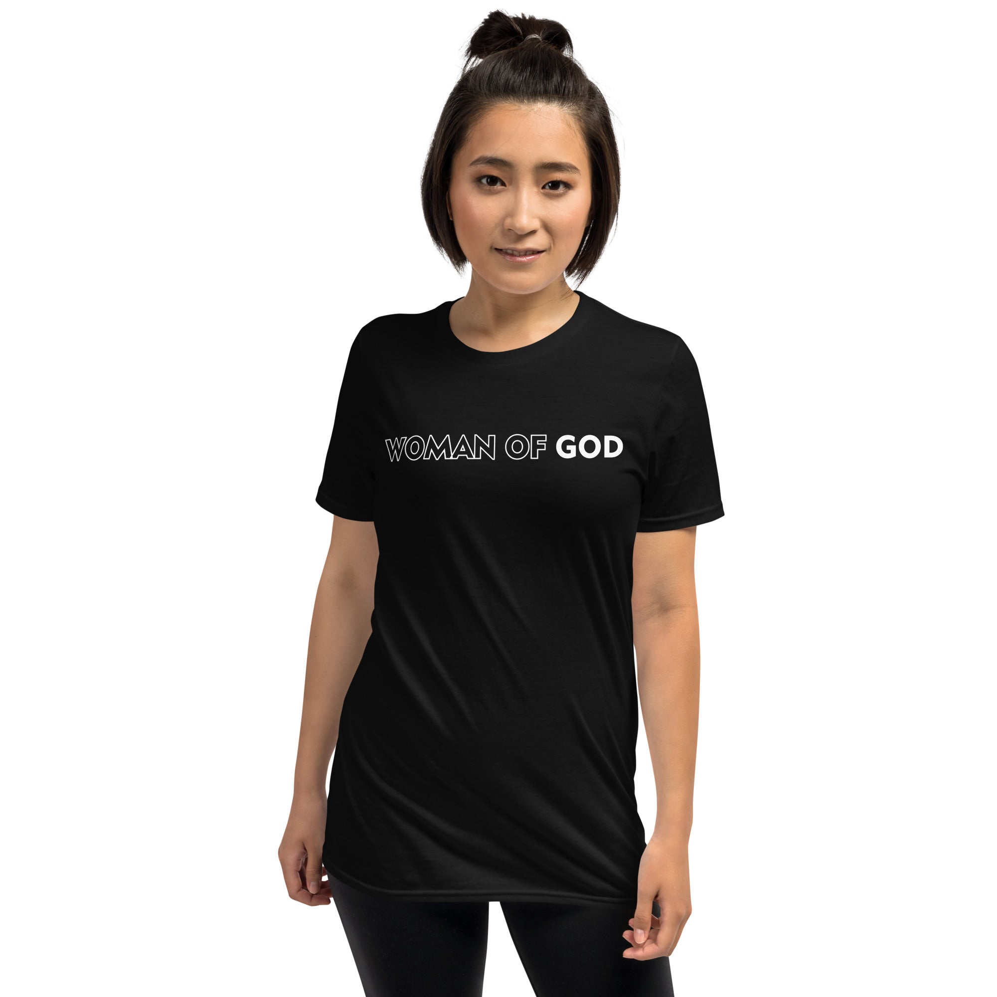 Woman of god Kurzärmeliges Unisex-T-Shirt