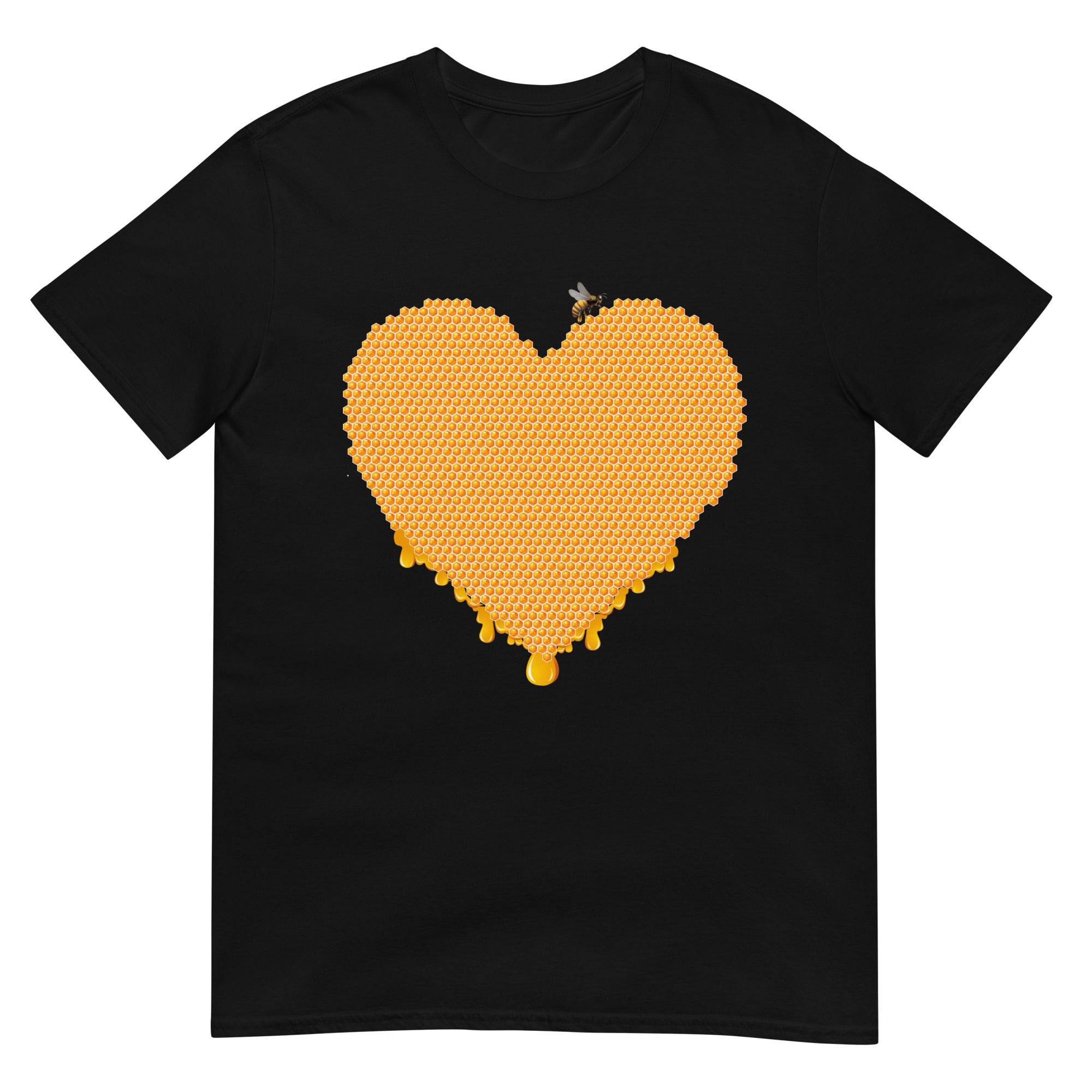 Honig Herz Kurzärmeliges Unisex-T-Shirt