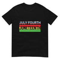 Juneteeth Kurzärmeliges Unisex-T-Shirt