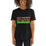 Juneteeth Kurzärmeliges Unisex-T-Shirt