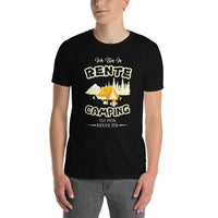 Rente und Camping Unisex-T-Shirt