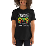 I paused my game Unisex-T-Shirt