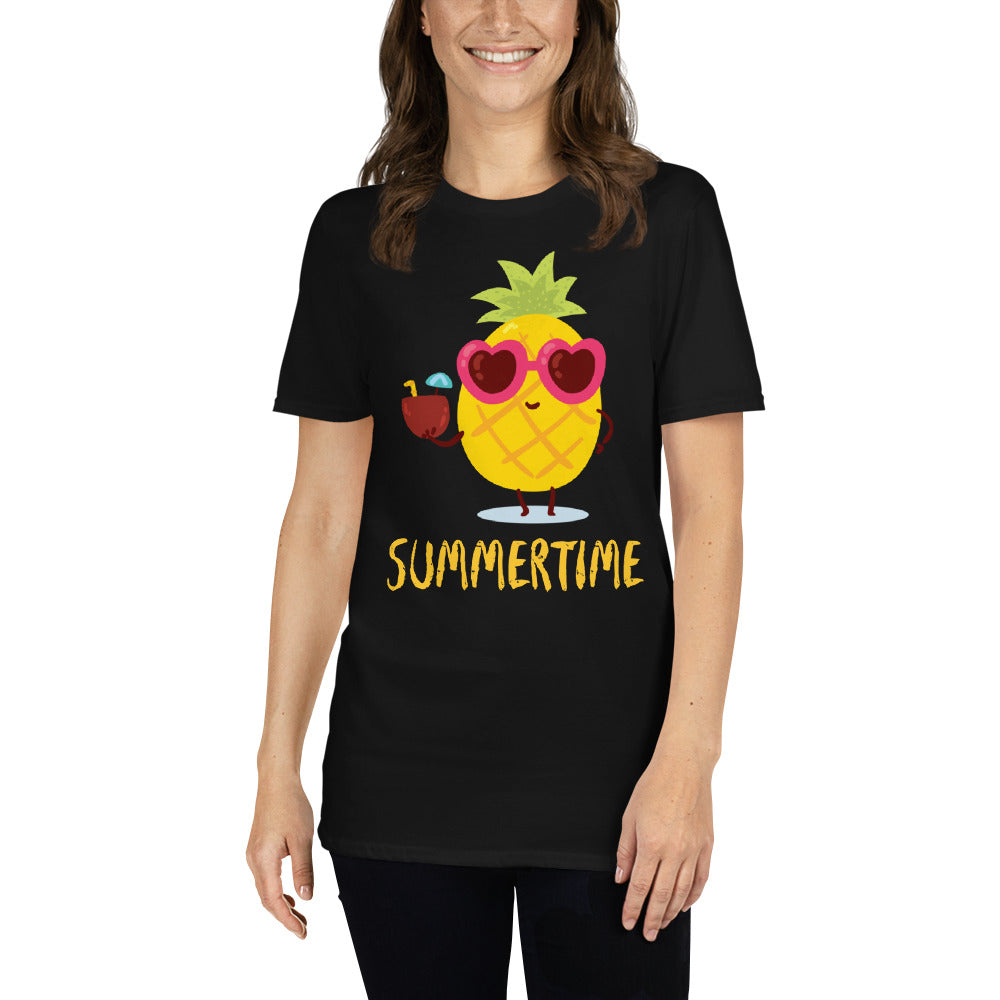 Summertime Pineapple Unisex T-Shirt