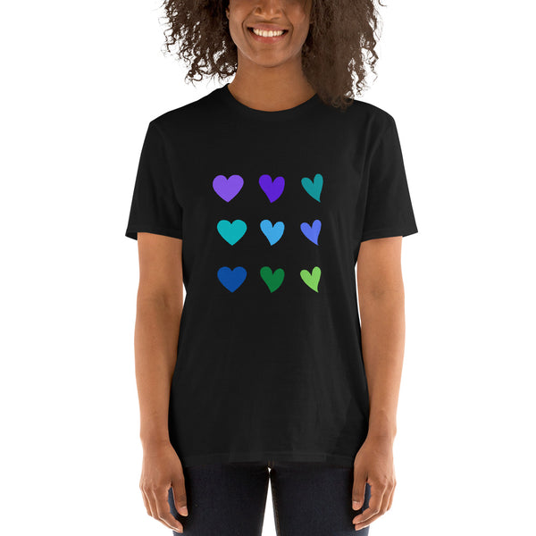 Herz Damen Unisex-T-Shirt