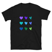 Herz Damen Unisex-T-Shirt