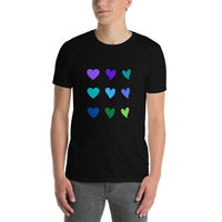 Herz Damen Unisex-T-Shirt