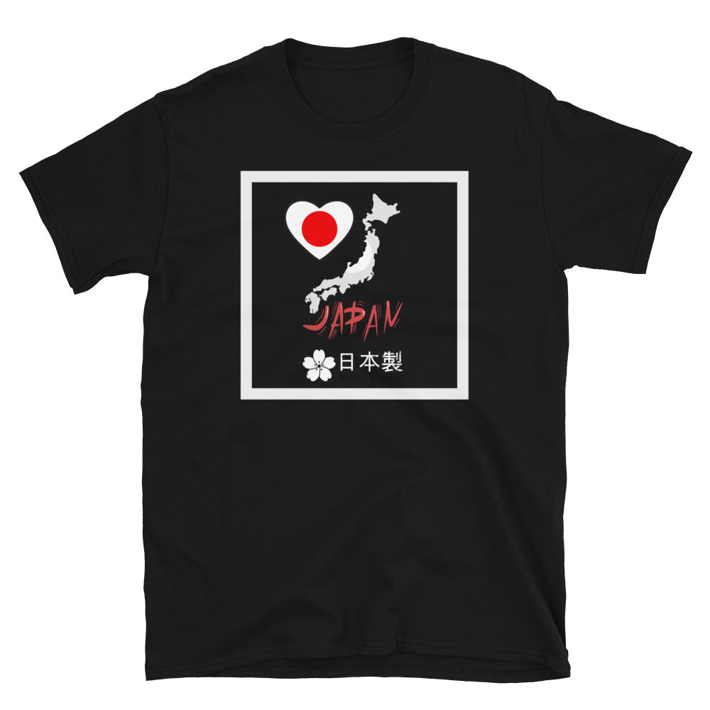 JAPAN Kurzärmeliges Unisex-T-Shirt