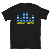 Worl off music on T-Shirt