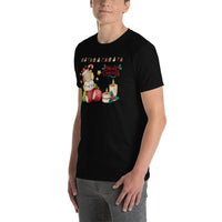 Merry christmas T-Shirt, Teddy Bär T-Shirt, Kurzärmeliges Unisex-T-Shirt