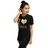 I love paris Unisex-T-Shirt