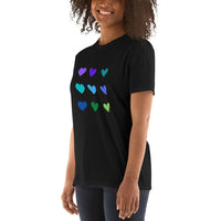 Herz Damen Unisex-T-Shirt