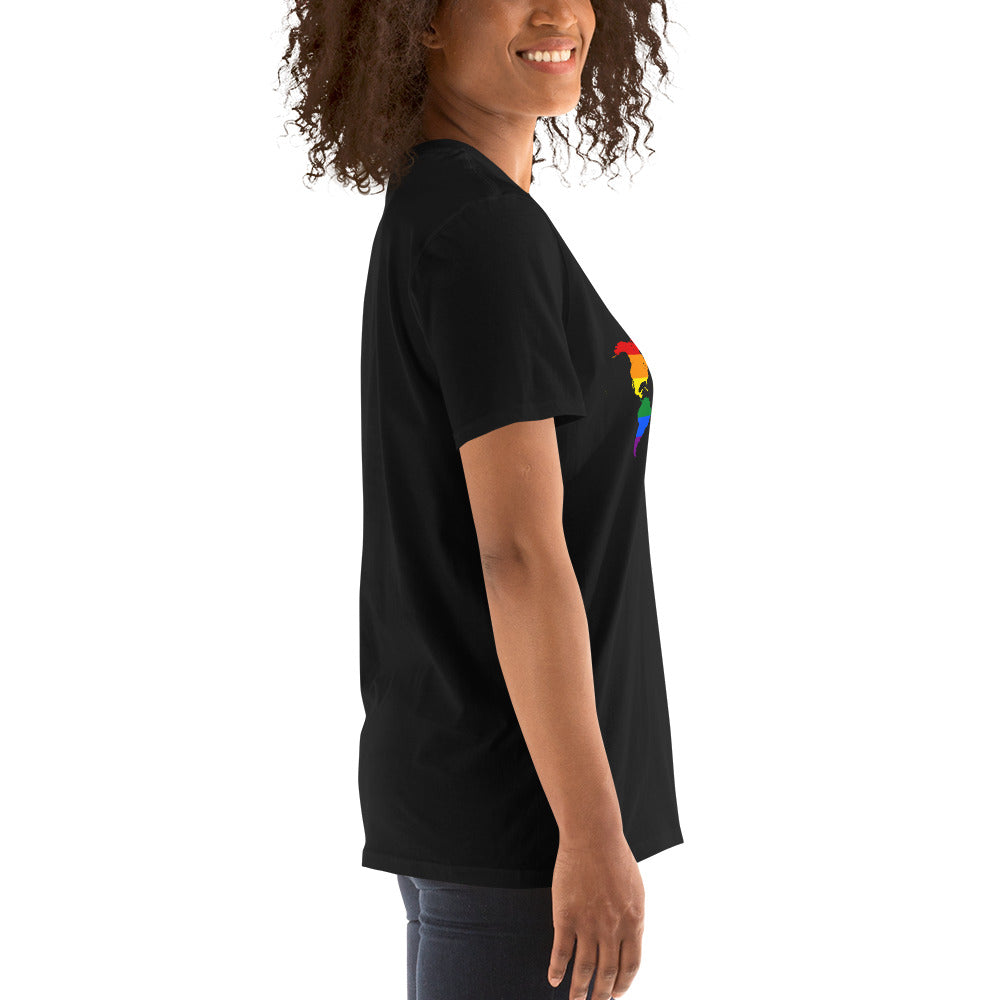 Weltkarte Unisex-T-Shirt