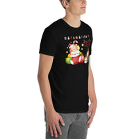 Merry christmas T-Shirt, Teddy Bär T-Shirt, Kurzärmeliges Unisex-T-Shirt