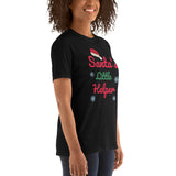 Santas little helper, Weihnachts T-Shirt, Kurzärmeliges Unisex-T-Shirt