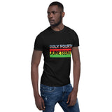 Juneteeth Kurzärmeliges Unisex-T-Shirt