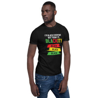 Blackity Kurzärmeliges Unisex-T-Shirt