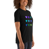Herz Damen Unisex-T-Shirt