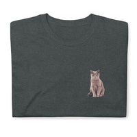 Katzen Shirt Unisex-T-Shirt