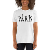 Paris, Kurzärmeliges Unisex-T-Shirt
