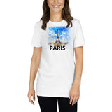Paris, Kurzärmeliges Unisex-T-Shirt