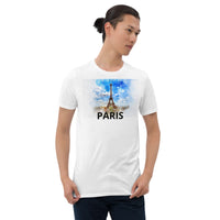 Paris, Kurzärmeliges Unisex-T-Shirt