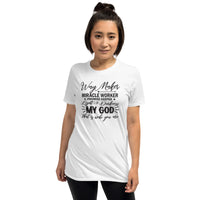 My god Kurzärmeliges Unisex-T-Shirt