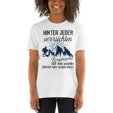 Verrückte Bergsteigerin Unisex-T-Shirt