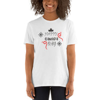 Happy Canada Day Unisex-T-Shirt