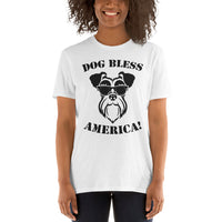 Dog bless america Unisex-T-Shirt