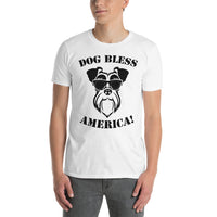 Dog bless america Unisex-T-Shirt