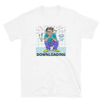 Downloading Unisex-T-Shirt