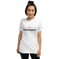 Badminton Unisex-T-Shirt