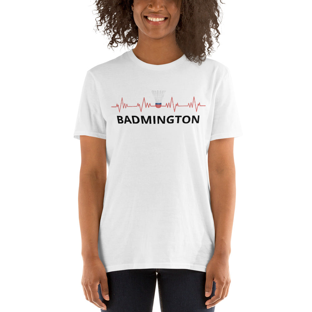 Badminton Unisex-T-Shirt