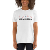 Badminton Unisex-T-Shirt