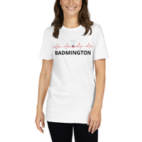 Badminton Unisex-T-Shirt