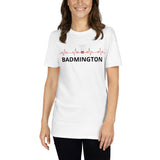 Badminton Unisex-T-Shirt