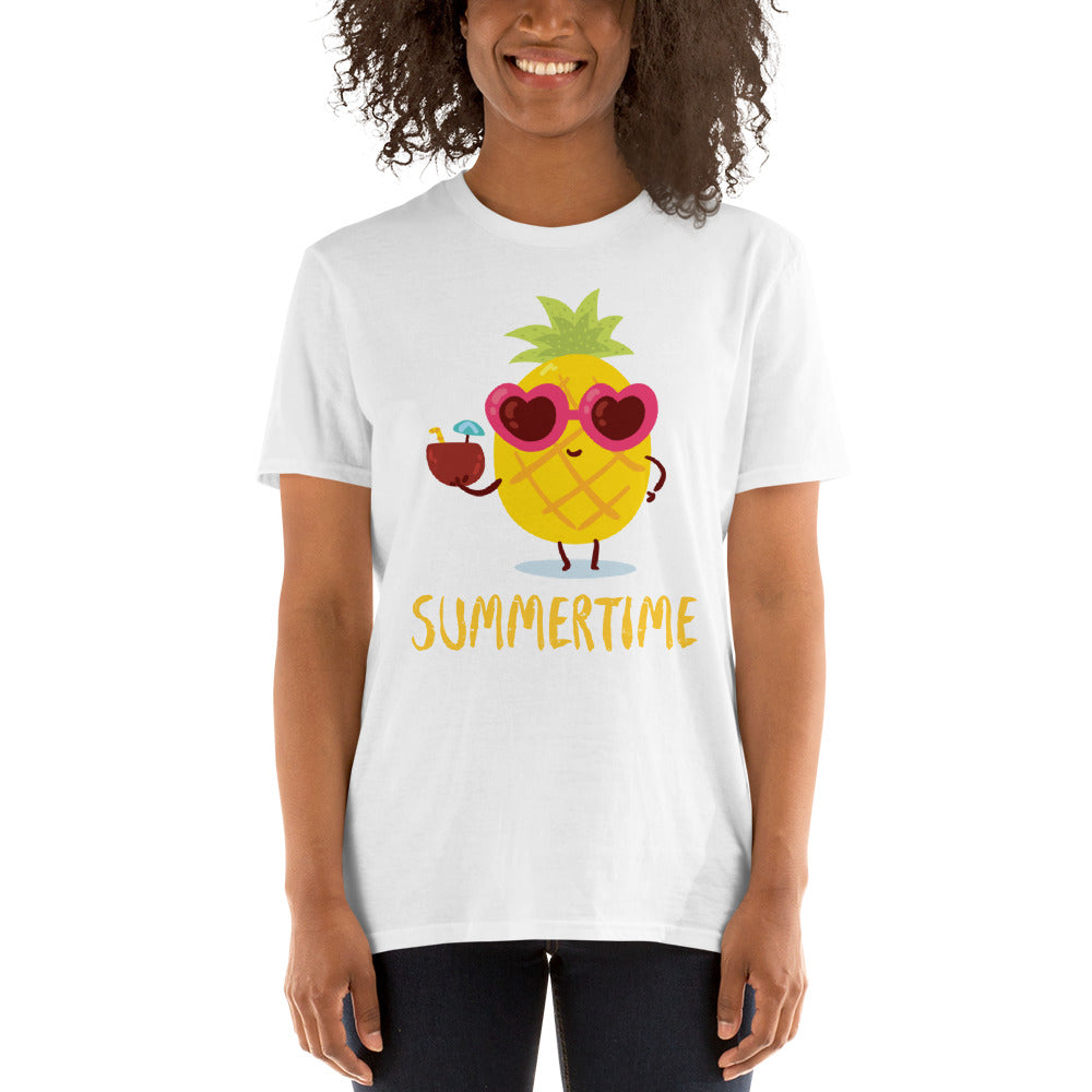 Summertime Pineapple Unisex T-Shirt