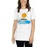 Summer sun beach Unisex-T-Shirt