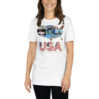 Sign a picture USA Unisex-T-Shirt
