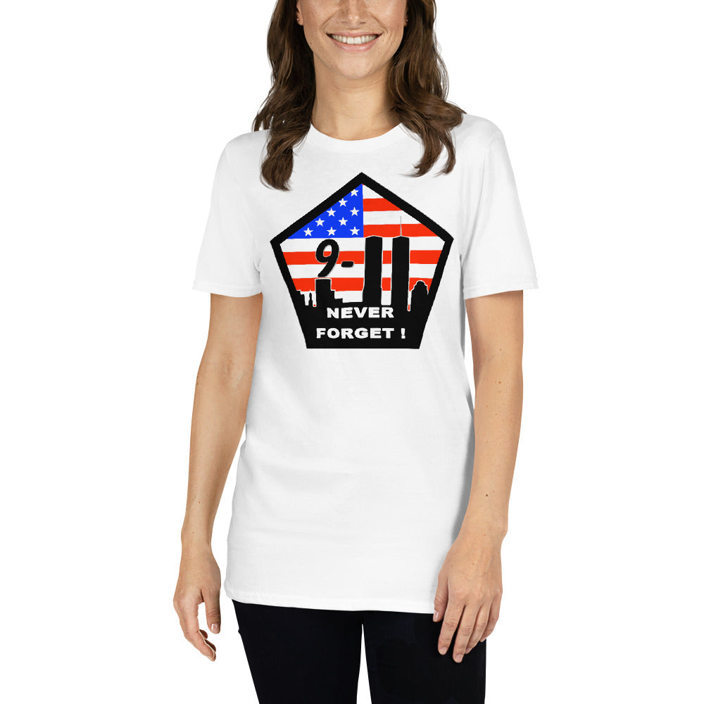 9/11 never forget unisex t-shirt