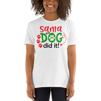 Santa the dog Unisex-T-Shirt