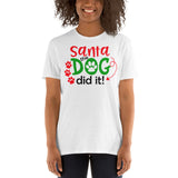 Santa the dog Unisex-T-Shirt