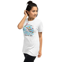 Weihnachten, Kurzärmeliges Unisex-T-Shirt
