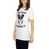Dog bless america Unisex-T-Shirt