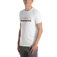 Badminton Unisex-T-Shirt